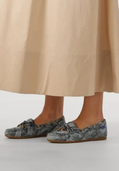 blauwe kurt geiger london mocassins eagle moccasin