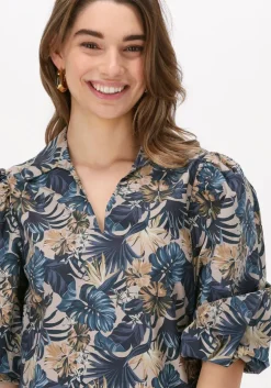 blauwe liu jo mini jurk abito ts.nav t4883