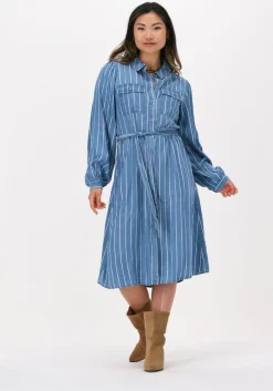 LOLLYS LAUNDRY e midi jurk kamma>DAMES Jurken