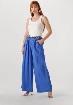 blauwe louizon wijde broek williana