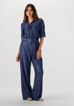 blauwe minus jumpsuit levana jumpsuit