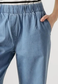 blauwe minus wide jeans bora mid waist pant