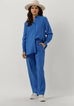 blauwe modström pantalon christopher md pants