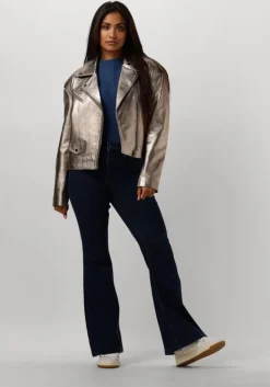 blauwe mos mosh flared jeans anita scarlet jeans