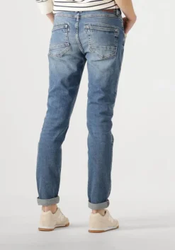 blauwe mos mosh skinny jeans naomi matteos jeans