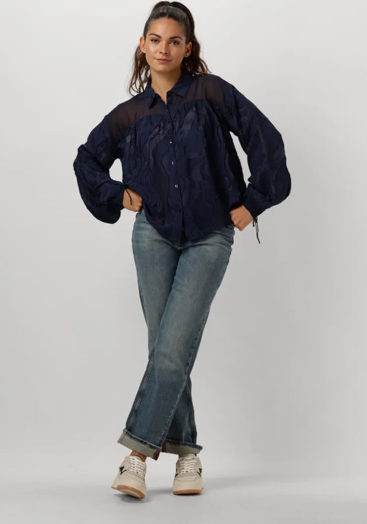 blauwe mos mosh straight leg jeans rachel galleon jeans