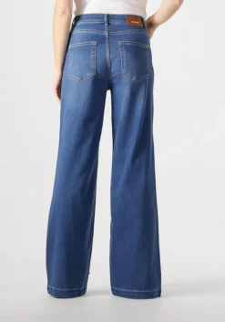 blauwe mos mosh wide jeans dara deluxe jeans