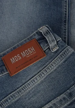 blauwe mos mosh wide jeans relee kessel jeans