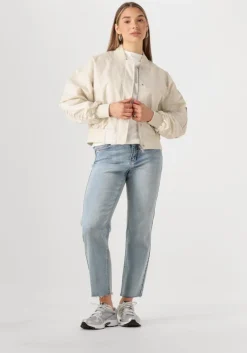 blauwe my essential wardrobe straight leg jeans dangomw 144 high straight y