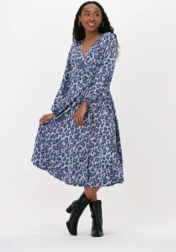 NEO NOIR e midi jurk hannah leo frenzy dress>DAMES Jurken