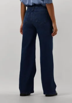 blauwe neo noir wide jeans carla denim pants