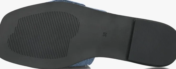 blauwe noa harmon slippers 9736