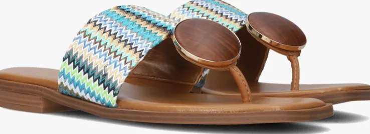 blauwe noa harmon teenslippers 9275