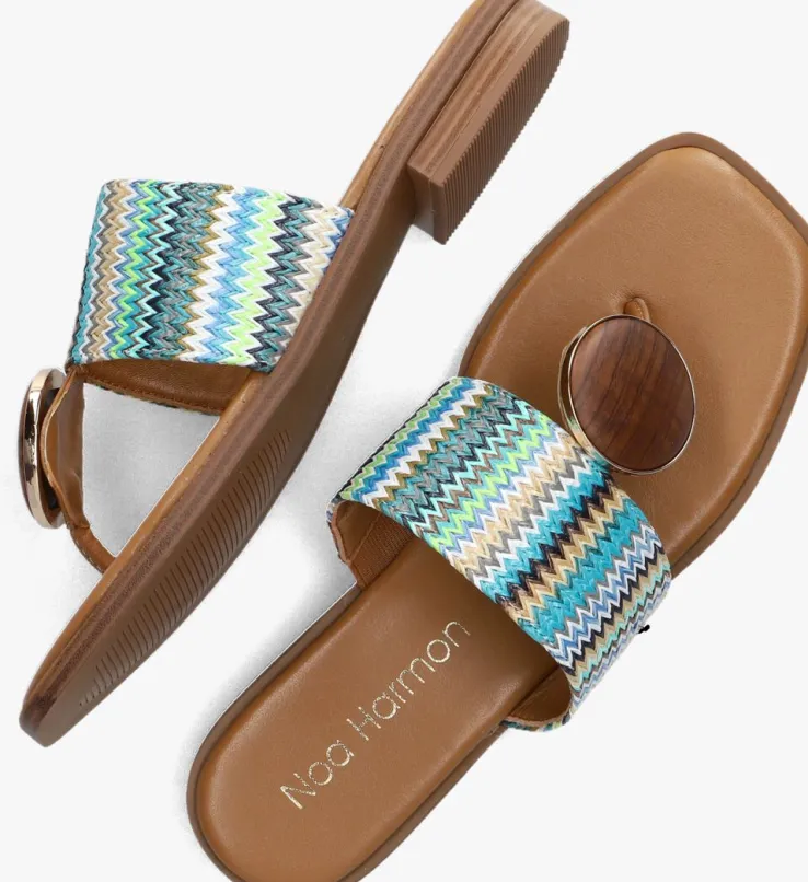 blauwe noa harmon teenslippers 9275