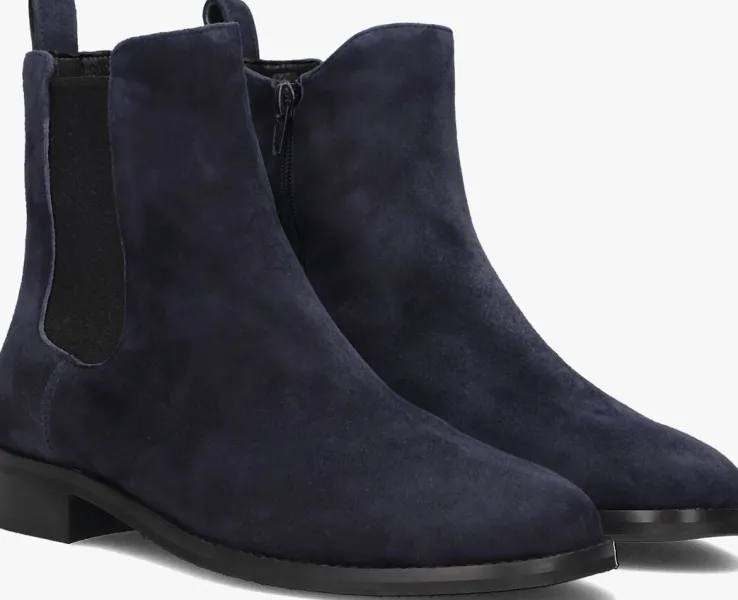 blauwe notre-v enkellaarsjes 3422