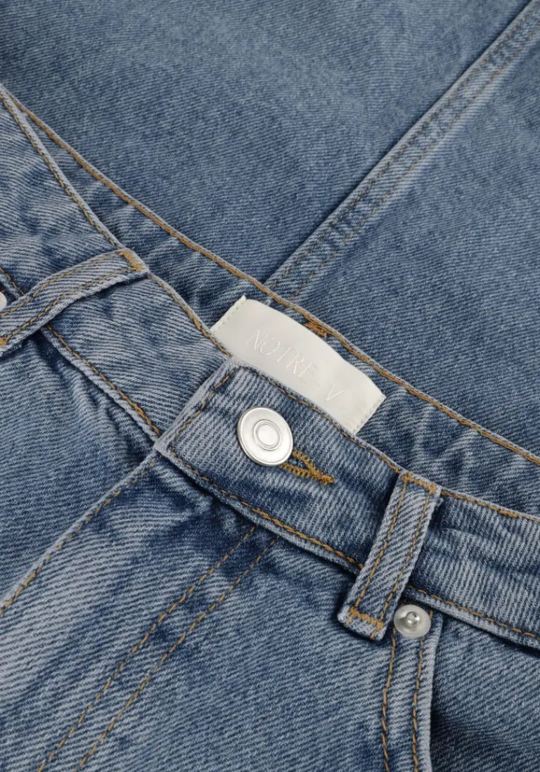 NOTRE-V e midirok denim maxi skirt>DAMES Rokken