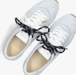 blauwe nubikk lage sneakers billy lou