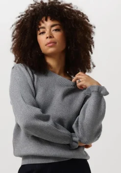 blauwe nukus trui fancy pullover sleeve