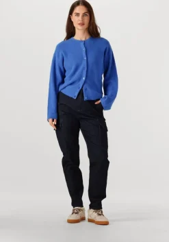 blauwe penn & ink vest cardigan w25b345