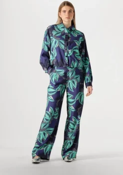 POM AMSTERDAM e wijde broek pants - delicacy green>DAMES Co-Ord Sets|Broeken