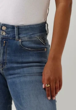 blauwe replay flared jeans newluz flare pants