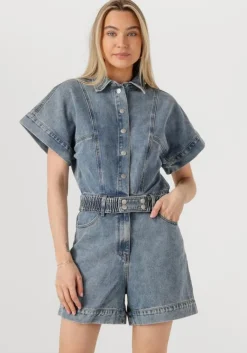 ROUGE EDIT e playsuits roujolie 2/4 denim playsuit>DAMES Jumpsuits