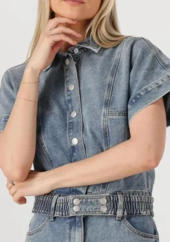 ROUGE EDIT e playsuits roujolie 2/4 denim playsuit><noscript><img width=