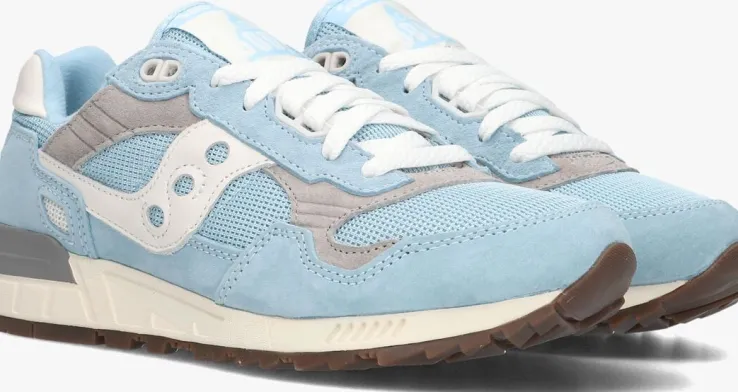 blauwe saucony lage sneakers shadow 5000 w