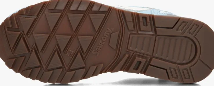 blauwe saucony lage sneakers shadow 5000 w