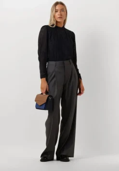 SCOTCH & SODA e blouses mock neck top with open back detail>DAMES Blouses