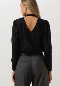 SCOTCH & SODA e blouses mock neck top with open back detail><noscript><img width=