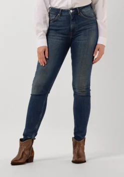 blauwe scotch & soda skinny jeans haut skinny jeans - solar blue