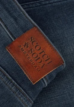 blauwe scotch & soda skinny jeans haut skinny jeans - solar blue