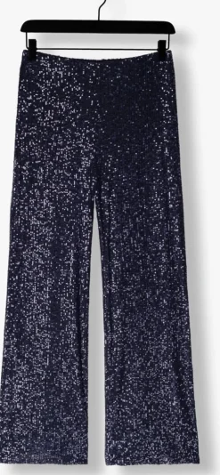 blauwe second female wijde broek moonshine trousers