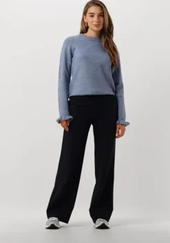 SELECTED FEMME e trui slflulu ls knit frill cuff o-neck>DAMES Truien & Vesten