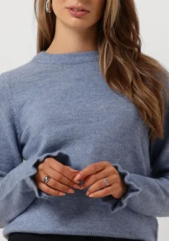 SELECTED FEMME e trui slflulu ls knit frill cuff o-neck><noscript><img width=