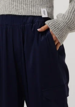 blauwe soeurs de provence cargobroeken constance pant