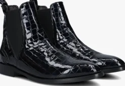 blauwe stefano lauran enkellaarsjes s3298