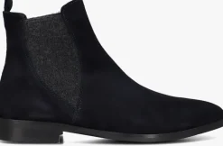 blauwe stefano lauran enkellaarsjes s3289