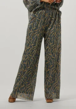 blauwe studio amaya wijde broek queen