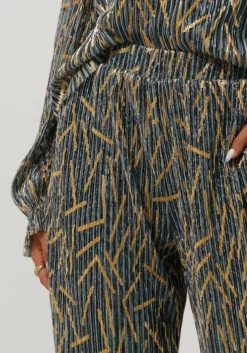 blauwe studio amaya wijde broek queen