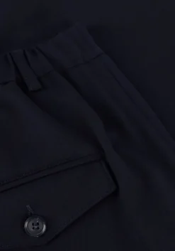 blauwe summum midirok skirt viscose blend