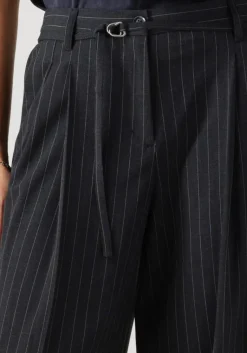 SUMMUM e pantalon trousers wide pinstripe><noscript><img width=