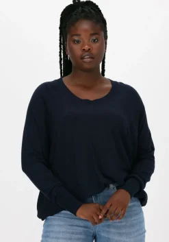 SUMMUM e top oversized sweater basic knit>DAMES Tops & T-Shirts