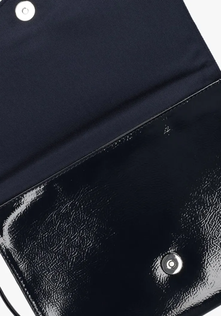 blauwe ted baker clutch crinkie