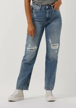 TOMMY HILFIGER e straight leg jeans new classic straight hw a babe>DAMES Jeans