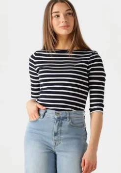 TOMMY HILFIGER e tops & t-shirts new cody slim boat-nk 3/4slv>DAMES Tops & T-Shirts