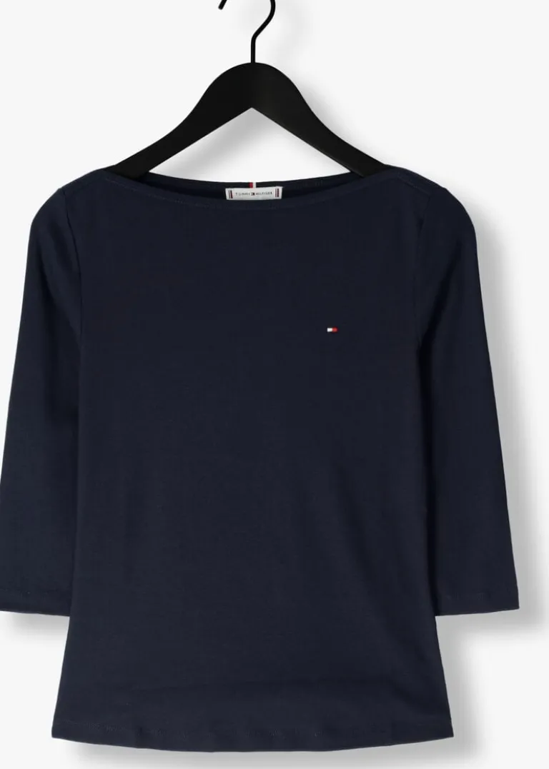 TOMMY HILFIGER e tops & t-shirts new cody slim boat-nk 3/4slv>DAMES Tops & T-Shirts