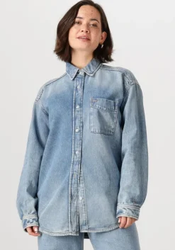 TOMMY JEANS e blouses relaxed fit overshirt ai6037 ext>DAMES Blouses