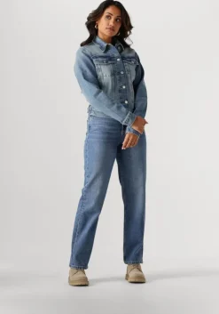 blauwe tommy jeans skinny jeans layla hr slim straight ch0130